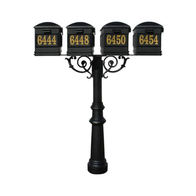 HPWS4-800-LM THE HANFORD QUAD POST W/(4) LEWI