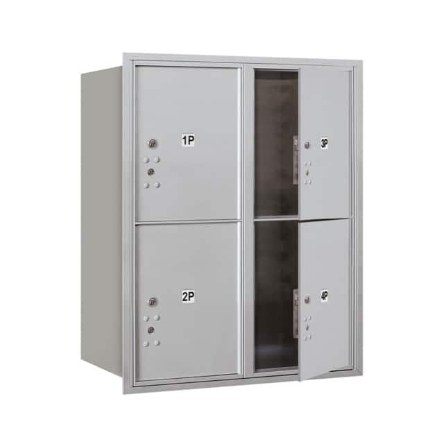 3710D-4PAFU 4C HORIZONTAL MAILBOX