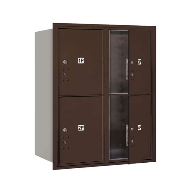 3710D-4PZFU 4C HORIZONTAL MAILBOX