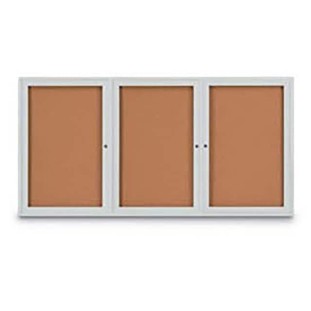 UV7005-5RC-SATIN-CORK 72"W X 48"H 3-DOOR INDOOR ENCLOS