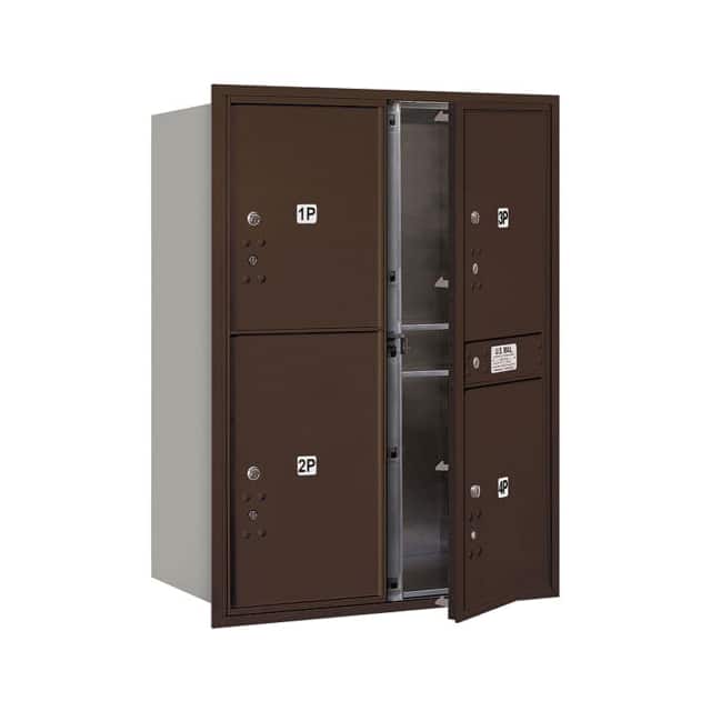 3711D-4PZFU 4C HORIZONTAL MAILBOX