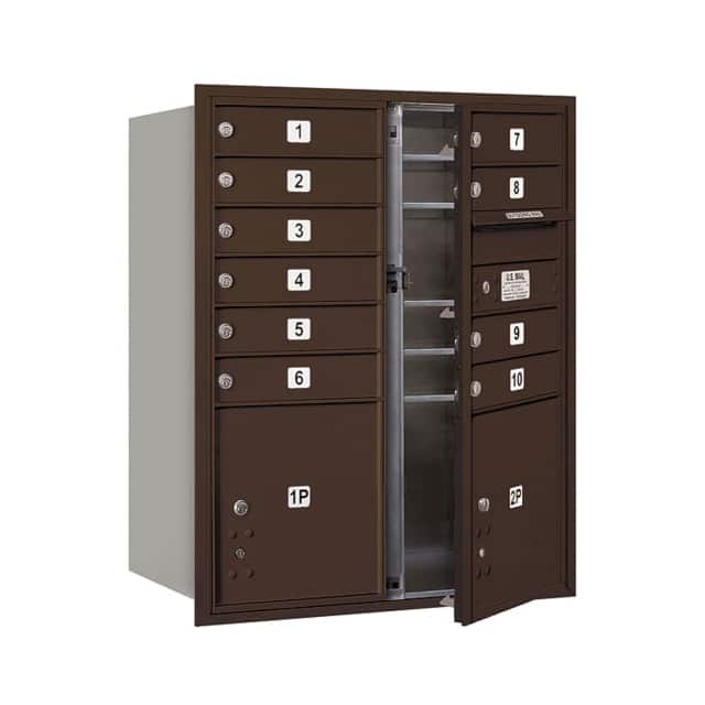 3710D-10ZFU 3710DA-10ZFU 4C HORIZONTAL MAILB