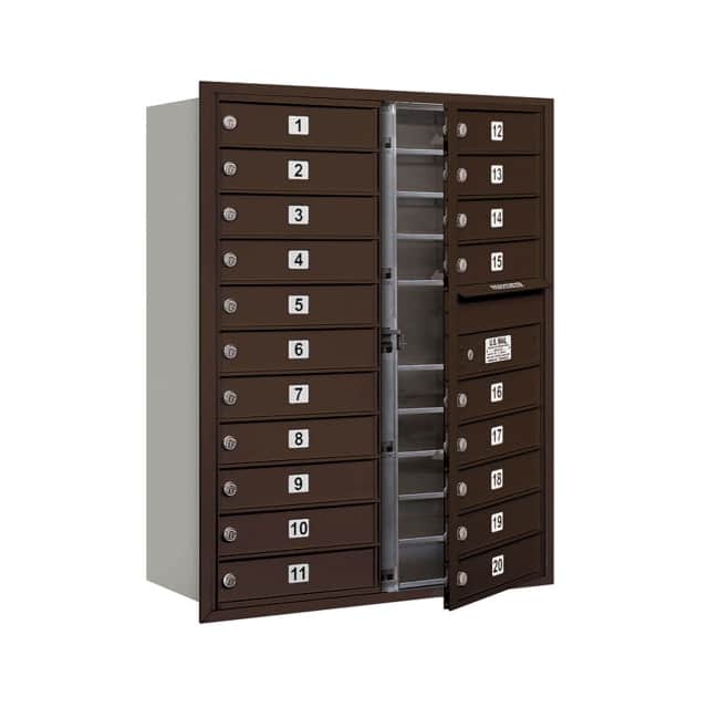 3711D-20ZFU 4C HORIZONTAL MAILBOX
