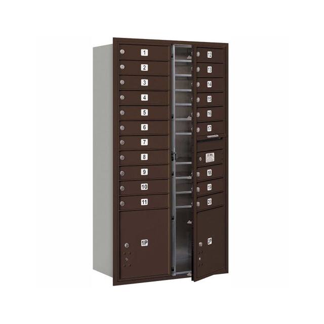 3716D-20ZFU 4C HORIZONTAL MAILBOX