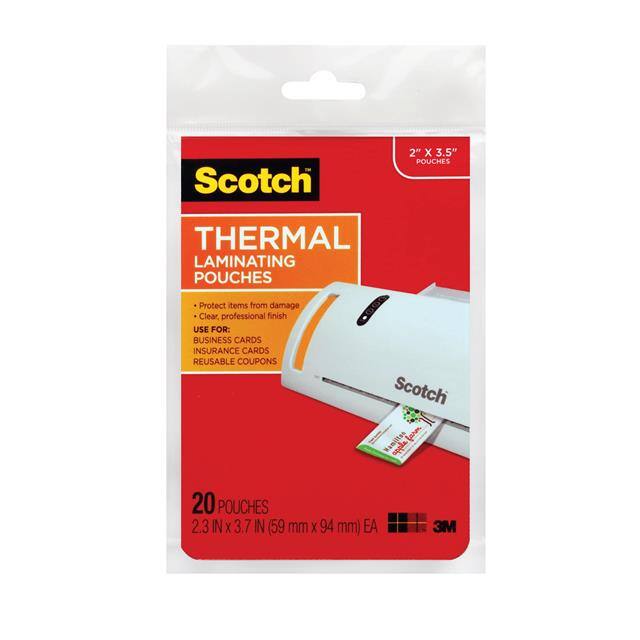TP5851-20 SCOTCH THERMAL POUCHES TP5851-20