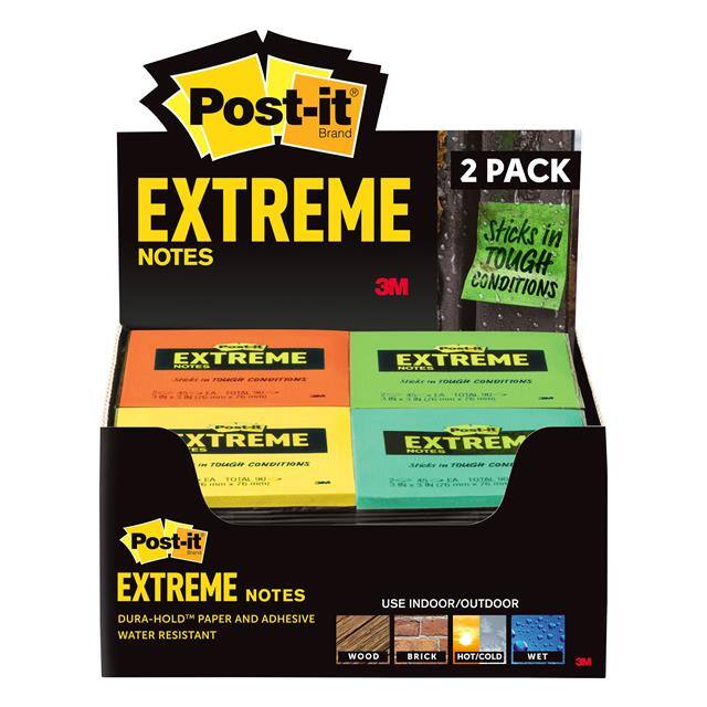 EXTRM33-CNTRTP POST-IT EXTREME NOTES, EXTRM33-C