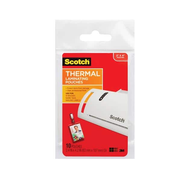 TP5852-10 SCOTCH THERMAL POUCHES TP5852-10