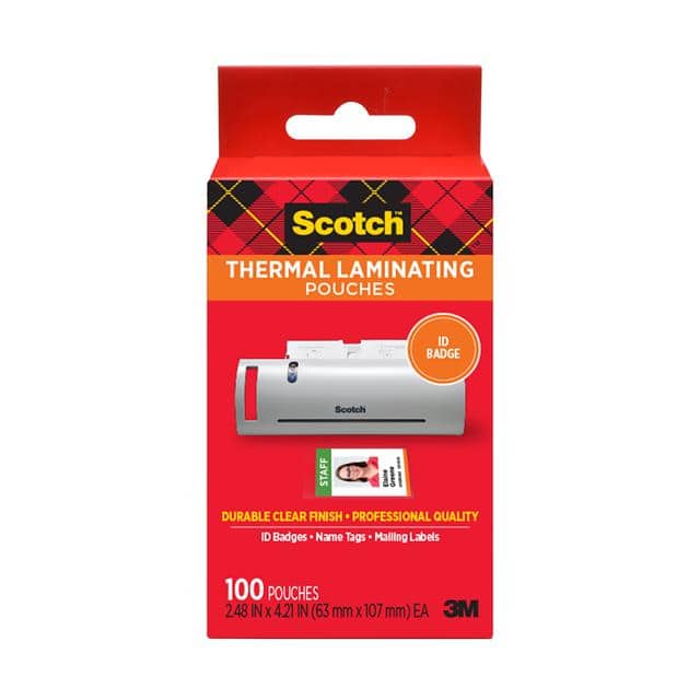 TP5852-100 SCOTCH THERMAL POUCHES TP5852-10