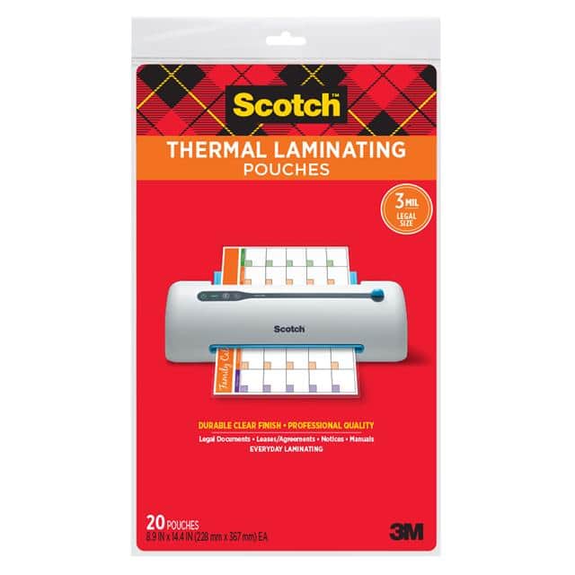 TP3855-20 SCOTCH LAMINATING SHEETS TP3855-
