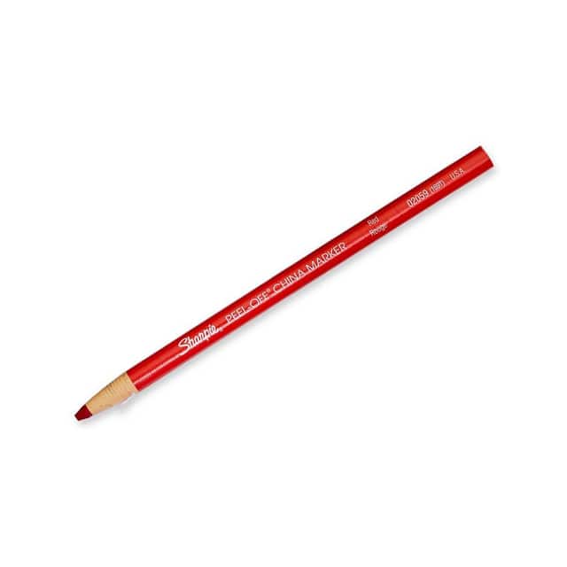 2059 PEEL-OFF CHINA MARKER, RED