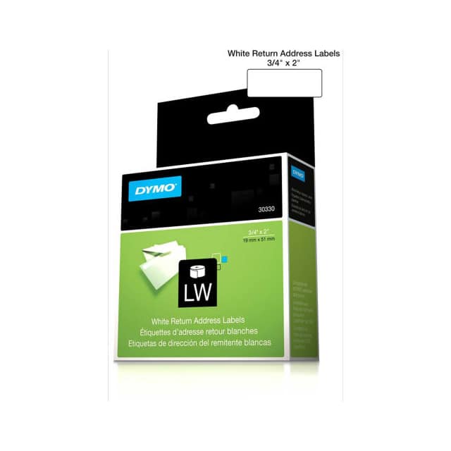B1403837 DYMO LW RETURN ADDRESS LABELS, 3