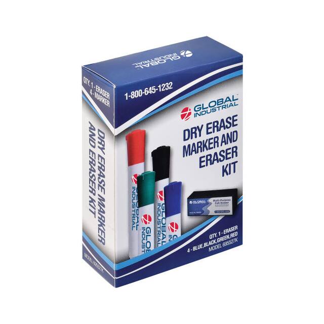 TWMES-4 DRY ERASE MARKER & ERASER KIT