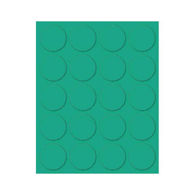 FI-126 MAGNETIC CIRCLES, 3/4"W X 3/4"H,