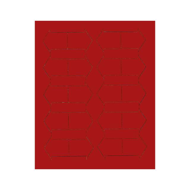 FI-423 3/4" RED MAGNETIC ARROWS 20/PK