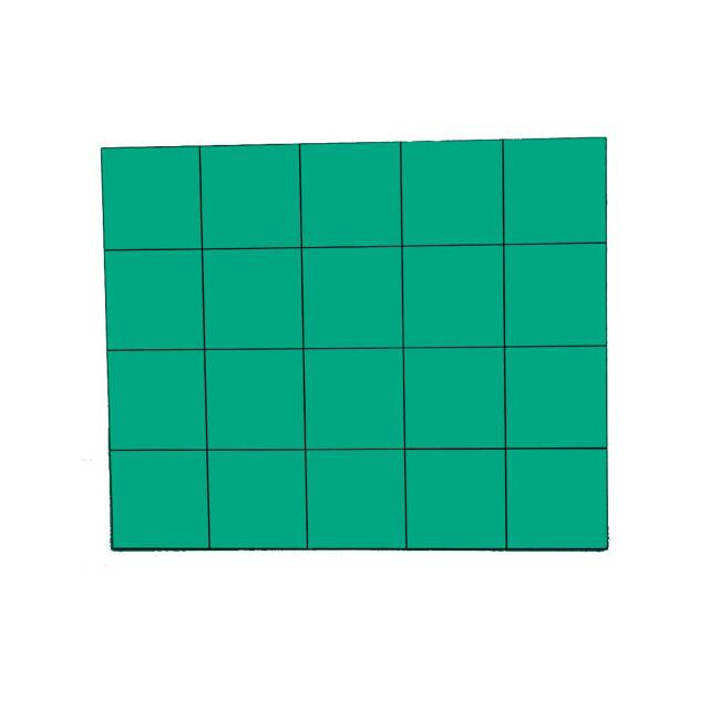 FI-226 3/4" MAGNETIC SQUARES 20/PK