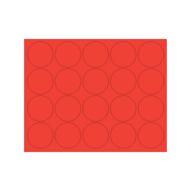 FM1604 WHITEBOARD MAGNETS, 3/4" CIRCLES
