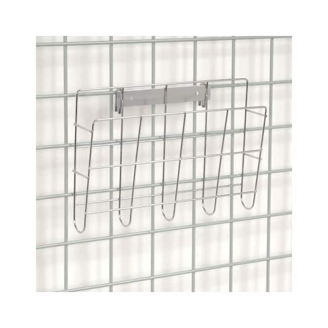 489070 CHROME WIRE DOCUMENT HOLDER
