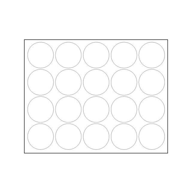 FM1618 WHITEBOARD MAGNETS, 3/4" CIRCLES