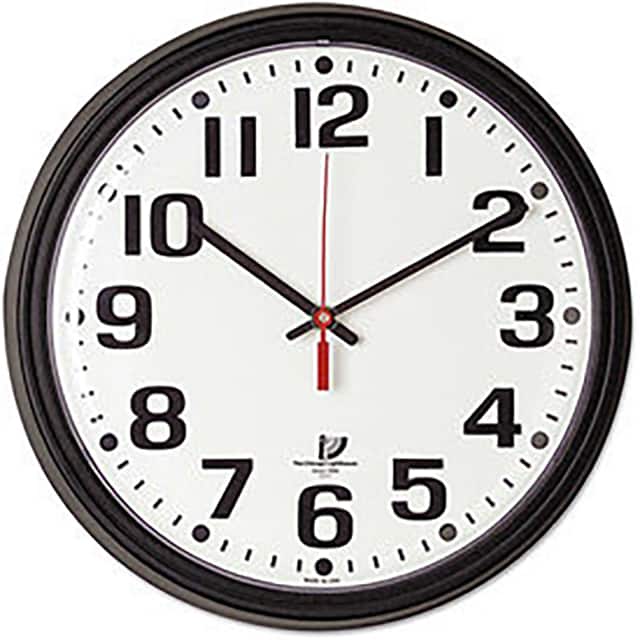 67700000 BOLD QUARTZ CONTRACT CLOCK, 13-3
