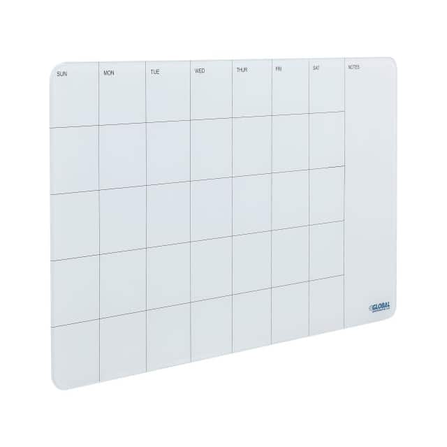 TWGBCD-2414 24"W X 14"H GLASS CUBICLE CALEND