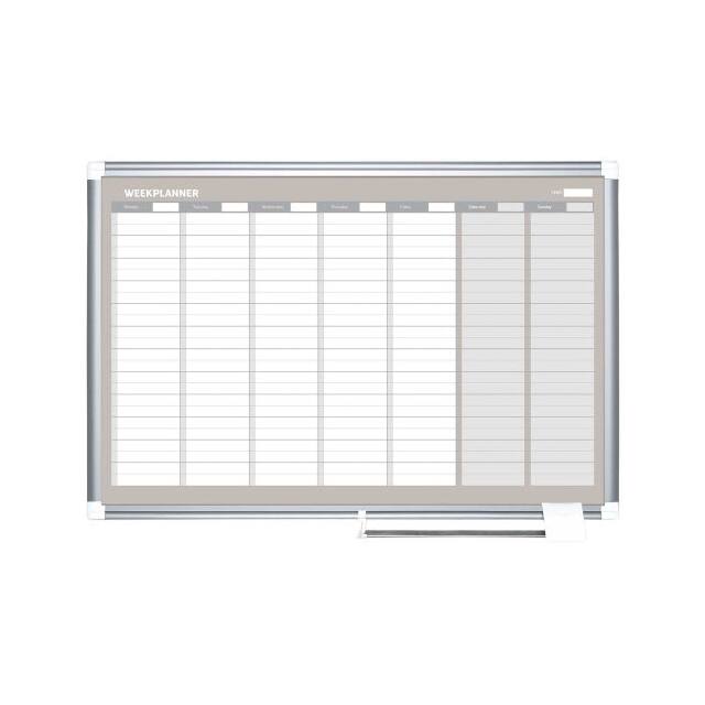 B1141247 MAGNETIC WEEKLY PLANNER, 36"W X