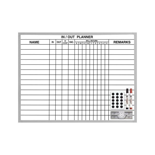 IOP-1824 IN/OUT PLANNER, 18X24", 24 X 18