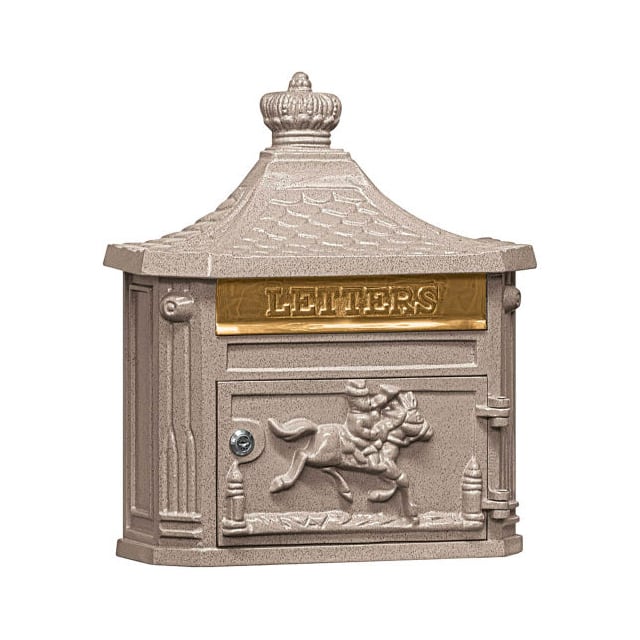 B1887913 VICTORIAN MAILBOX, SURFACE MOUNT
