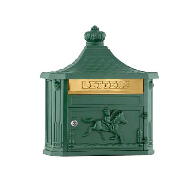 B1887920 VICTORIAN MAILBOX, SURFACE MOUNT