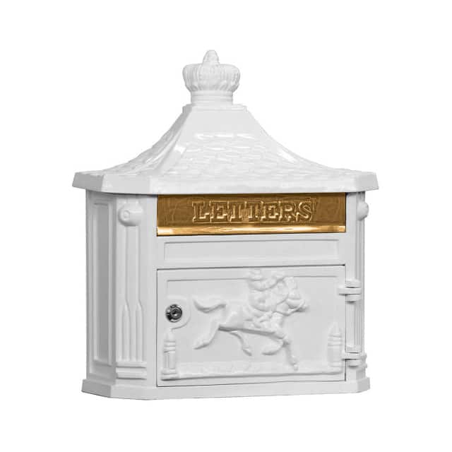 B1887870 VICTORIAN MAILBOX, SURFACE MOUNT