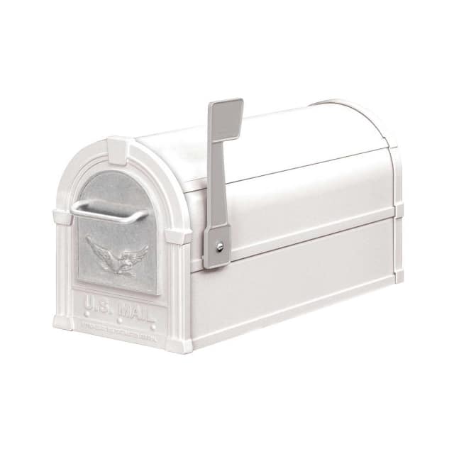 B1887814 EAGLE RURAL MAILBOX, SILVER EAGL
