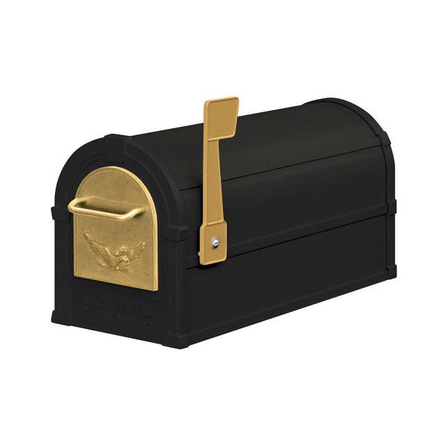 B1887948 EAGLE RURAL MAILBOX, GOLD EAGLE