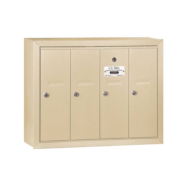 B1408496 SALSBURY 4B+ VERTICAL MAILBOX, 4