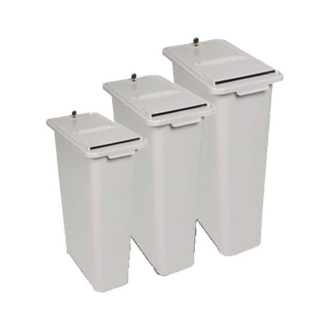 HSM1070070220 30" LOCKABLE SHREDDER BIN, 23-GA