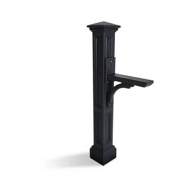 5857-B CHARLESTON MAILBOX POST, 58"H