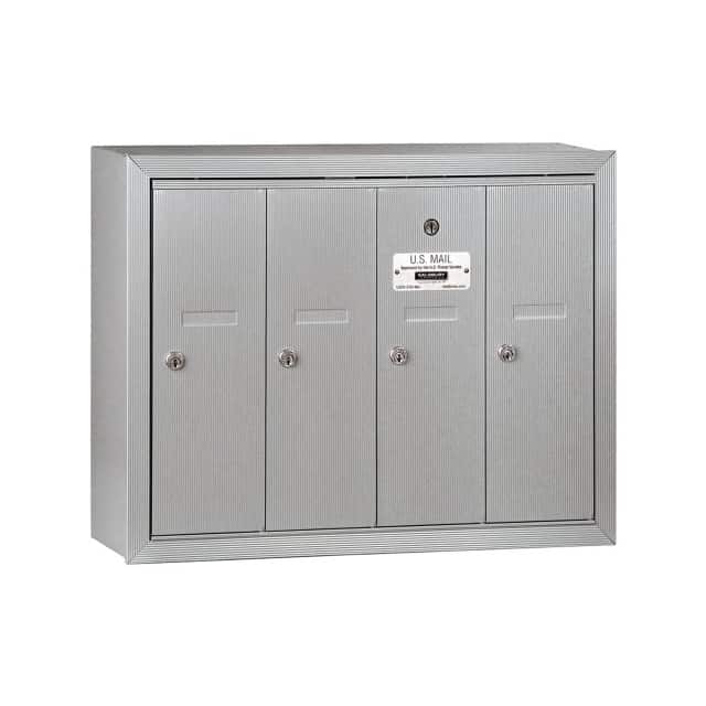 B1408474 SALSBURY VERTICAL MAILBOX, 4 DOO