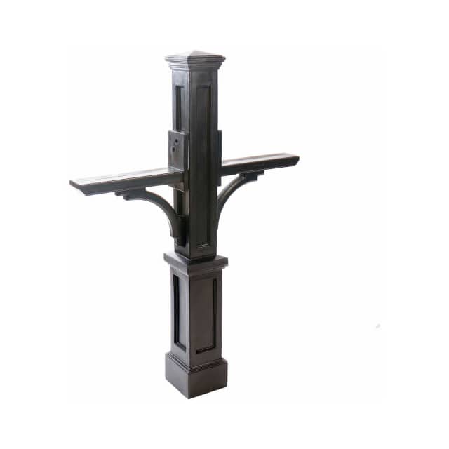 5814-B NEWPORT PLUS DOUBLE MAILBOX POST
