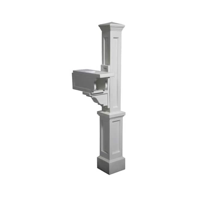 5809-W ROCKPORT SINGLE MAILBOX POST, 56
