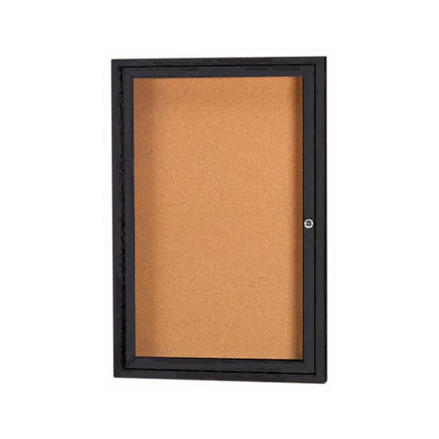 DCC2418RBK 1 DOOR FRAMED ENCLOSED BULLETIN