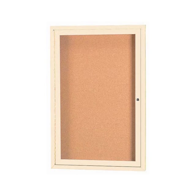 DCC2418RIV 1 DOOR FRAMED ENCLOSED BULLETIN