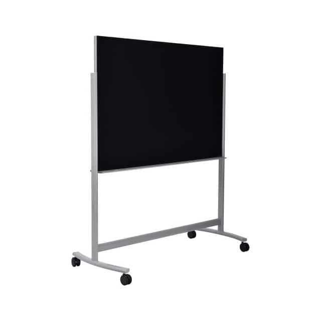 ZB-1B 48"W X 36"H MOBILE GLASS BOARD