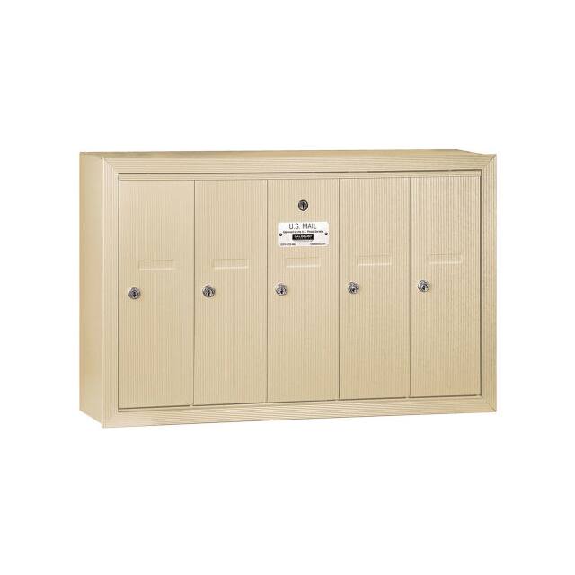 B1408379 SALSBURY VERTICAL MAILBOX, 5 DOO