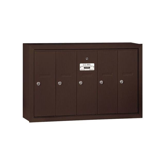 B1408401 SALSBURY VERTICAL MAILBOX, 5 DOO
