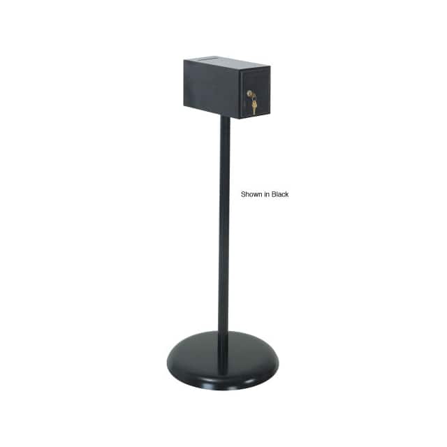 443030GY FREESTANDING DROP BOX, 5-1/2" W
