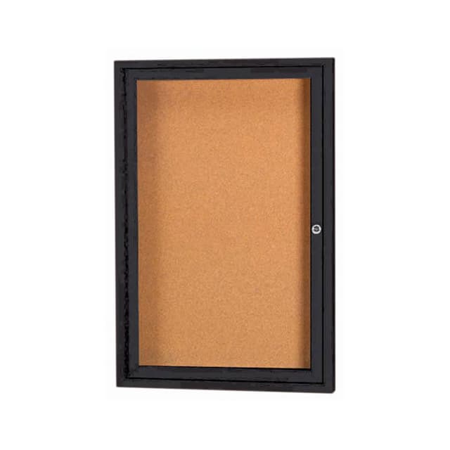 DCC3624RBK 1 DOOR FRAMED ENCLOSED BULLETIN
