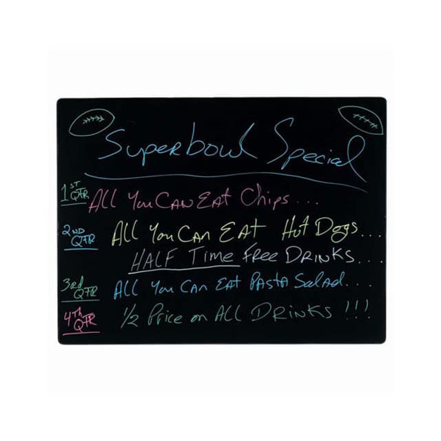RB3648 RADIUS DESIGN NEON MARKER BOARD,