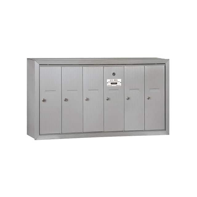 B1408371 SALSBURY VERTICAL MAILBOX, 6 DOO
