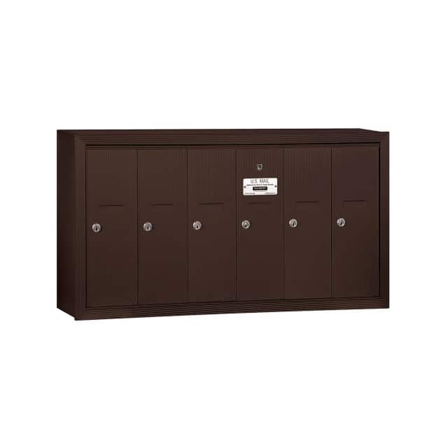B1408498 SALSBURY VERTICAL MAILBOX, 6 DOO