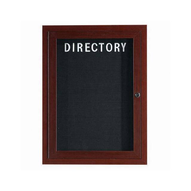 OADCWW2418R 1 DOOR ALUMINUM FRAME WOOD LOOK,