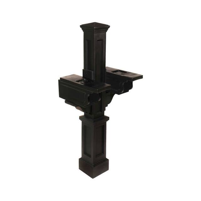 5811-B ROCKPORT DOUBLE MAILBOX POST, 56