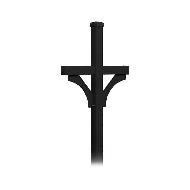 B1887979 DELUXE MAILBOX POST, 2 SIDED FOR
